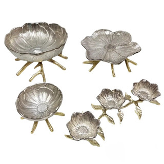 سرویس پذیرایی ۴تکه مدل لوتوس (گلبرگ)