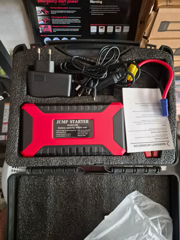عکس محصول: جامپ استارت خودرو High power 99800mAh