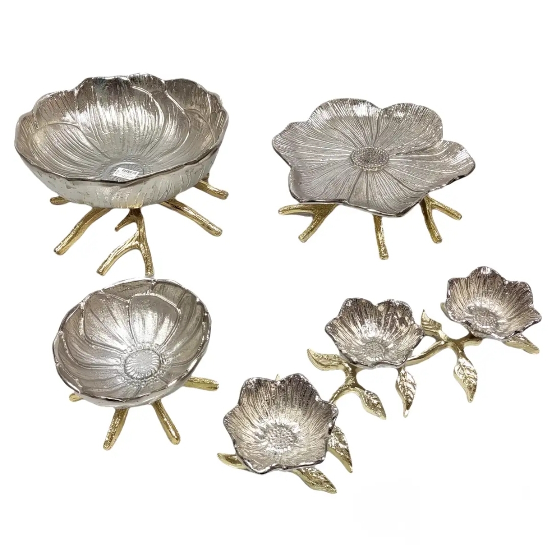 سرویس پذیرایی ۴تکه مدل لوتوس (گلبرگ)